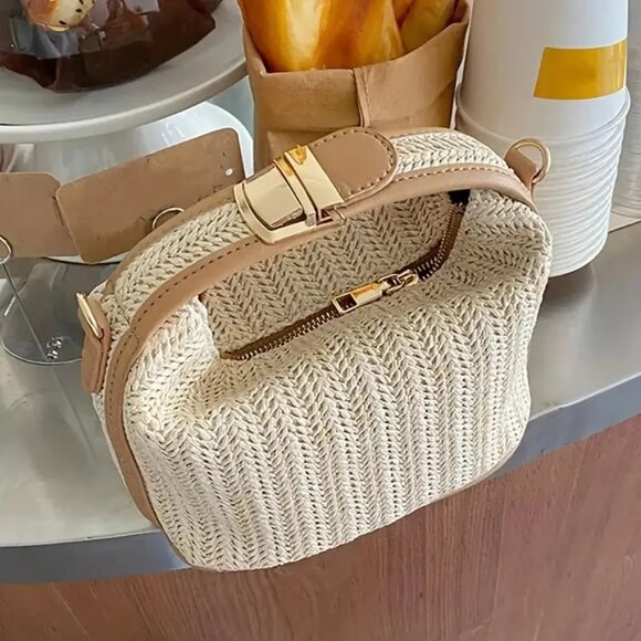 DAYLAN Handbags - Straw Tote Bag